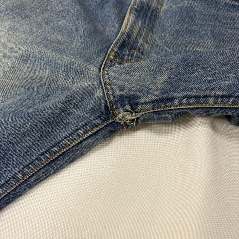 リーバイス Levi s パンツ デニム、ジーンズ 80s 90s 20517-0217 USA製 ウィチタフォールズ工場 オレンジタブ W36/L32 35インチ 無地 インディゴ / インディゴ / Indigo メンズ USED 古着 中古 50168913