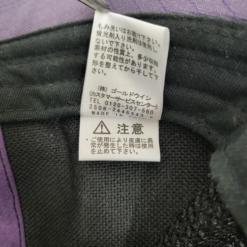 ザノースフェイス THE NORTH FACE 帽子 キャップ メッセージメッシュキャップ ロゴ刺繍 NN02333 フリー FREE 紫 / パープル / purple メンズ USED 古着 中古 50168915