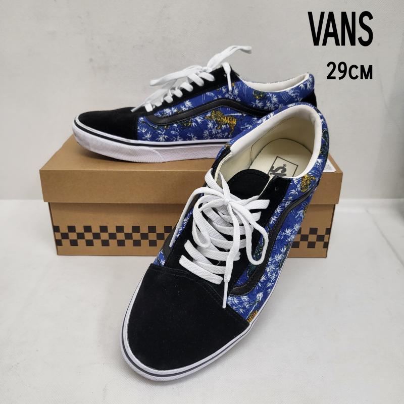 バンズ VANS スニーカー スニーカー オールドスクール V36CF ALH 虎 龍 クラシックライン 29 29.0cm 黒 / ブラック / black X 青 / ブルー / blue メンズ USED 古着 中古 50168917