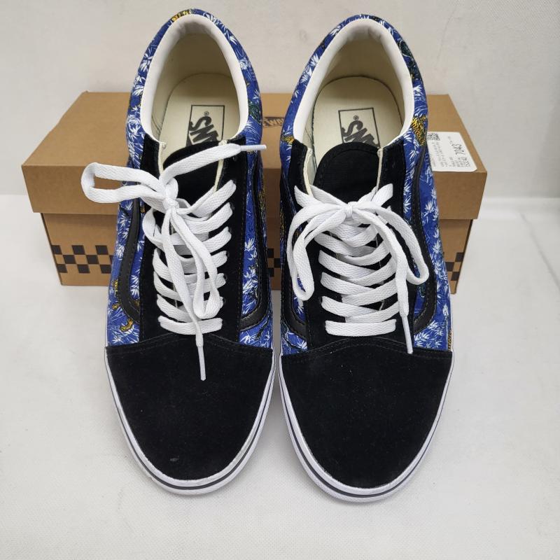 バンズ VANS スニーカー スニーカー オールドスクール V36CF ALH 虎 龍 クラシックライン 29 29.0cm 黒 / ブラック / black X 青 / ブルー / blue メンズ USED 古着 中古 50168917