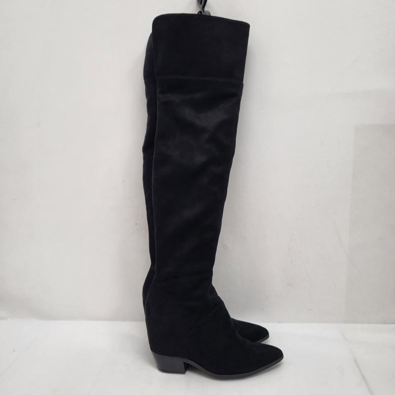 ジェイダ GYDA ブーツ ロングブーツ 美脚効果 シルエット M 黒 / ブラック / black レディース USED 古着 中古 50168918