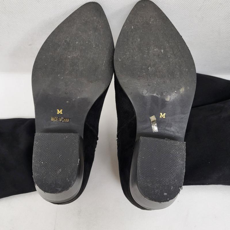 ジェイダ GYDA ブーツ ロングブーツ 美脚効果 シルエット M 黒 / ブラック / black レディース USED 古着 中古 50168918