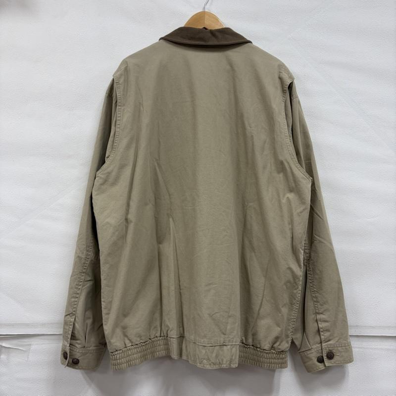 エルエルビーン L.L.Bean ジャケット、上着 ジャンパー、ブルゾン 00s A-2 コットンジャケット スウェードカラー アウトドア ハンティング ブルゾン ワーク ヴィンテージ XL 無地 ベージュ / ベージュ / beige X 茶 / ブラウン / brown メンズ USED 古着 中古 50168929