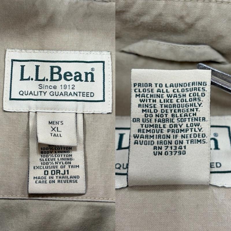 エルエルビーン L.L.Bean ジャケット、上着 ジャンパー、ブルゾン 00s A-2 コットンジャケット スウェードカラー アウトドア ハンティング ブルゾン ワーク ヴィンテージ XL 無地 ベージュ / ベージュ / beige X 茶 / ブラウン / brown メンズ USED 古着 中古 50168929