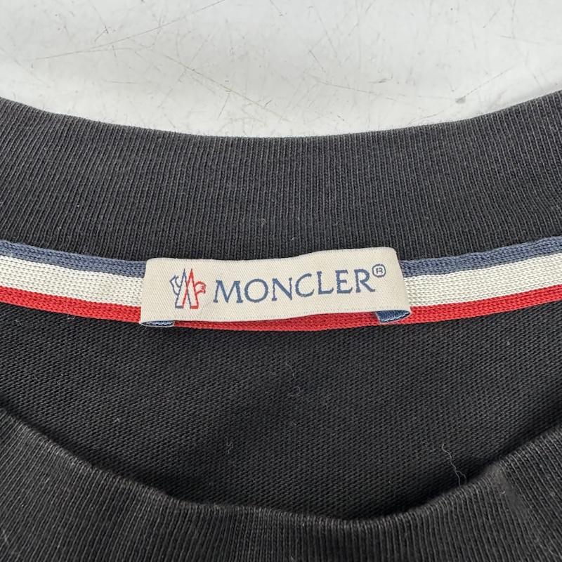 モンクレール MONCLER Tシャツ 長袖 ワッペン Tシャツ ロンT H20918C00014 8390T M 黒 / ブラック / black メンズ USED 古着 中古 50168930