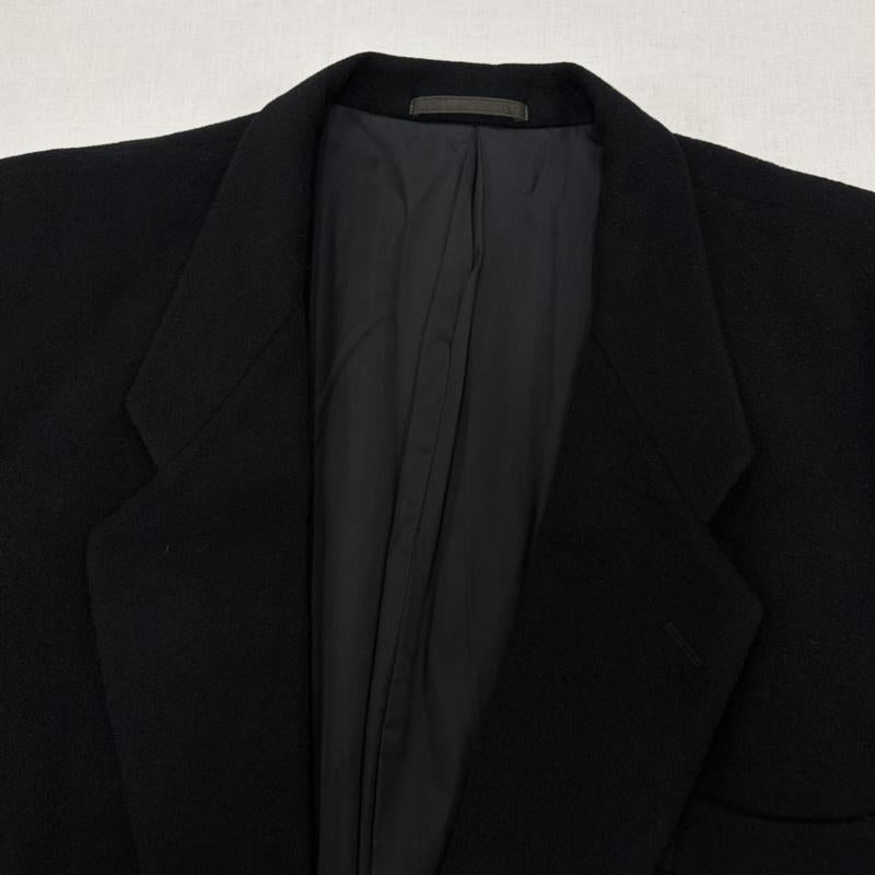 コムデギャルソンオム COMME des GARCONS HOMME ジャケット、上着 ジャケット、ブレザー ヴィンテージ 2B ウール テーラードジャケット コート M 無地 黒 / ブラック / black メンズ USED 古着 中古 50168935