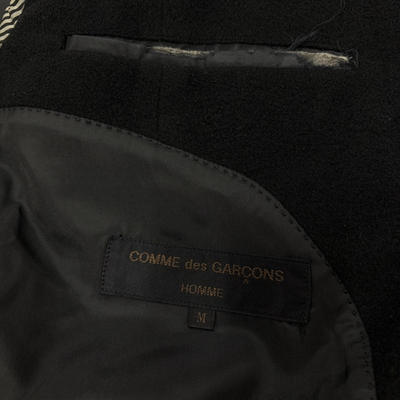 コムデギャルソンオム COMME des GARCONS HOMME ジャケット、上着 ジャケット、ブレザー ヴィンテージ 2B ウール テーラードジャケット コート M 無地 黒 / ブラック / black メンズ USED 古着 中古 50168935