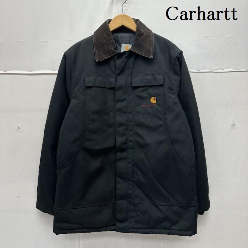 カーハート Carhartt ジャケット、上着 ジャンパー、ブルゾン ダック トラディショナル ワーク ジャケット - 黒 / ブラック / black メンズ USED 古着 中古 50168939