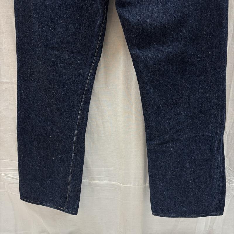 ウエアハウス WAREHOUSE パンツ デニム、ジーンズ 1000XX1000 デニム パンツ 革パッチ 隠しリベット Vステッチ 耳付き セルビッジ 29インチ メンズ USED 古着 中古 50168945