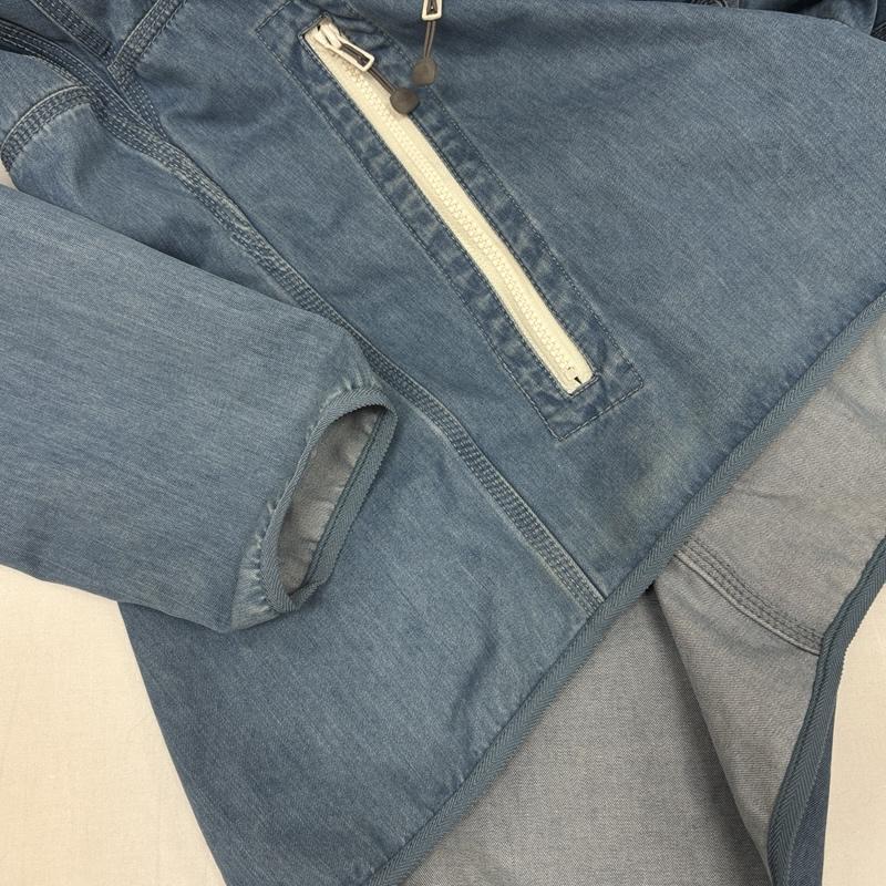 ザ ノースフェイス パープルレーベル THE NORTH FACE PURPLE LABEL ジャケット、上着 ジャンパー、ブルゾン NP2373N インディゴ染 ジップアップ フード アウトドア ジャケット L メンズ USED 古着 中古 50168947