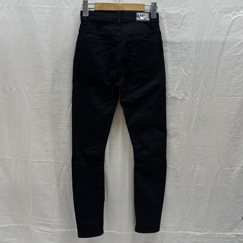 ヒステリックグラマー HYSTERIC GLAMOUR ボトムス ボトムス 01182AP12 スタッズ ダメージ加工 スキニー ブラック デニム パンツ - 黒 / ブラック / black レディース USED 古着 中古 50168951