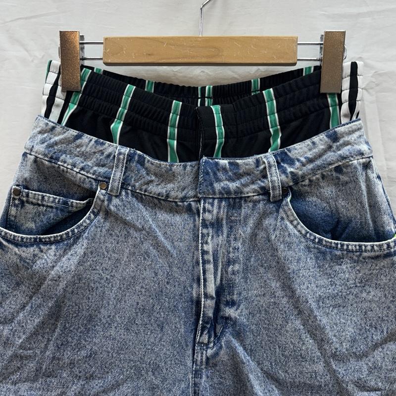 アディダス adidas パンツ ショートパンツ KSENIA SCHNAIDER トラックパンツ デニム ボクサー ショーツ IU2470 28インチ レディース USED 古着 中古 50168954