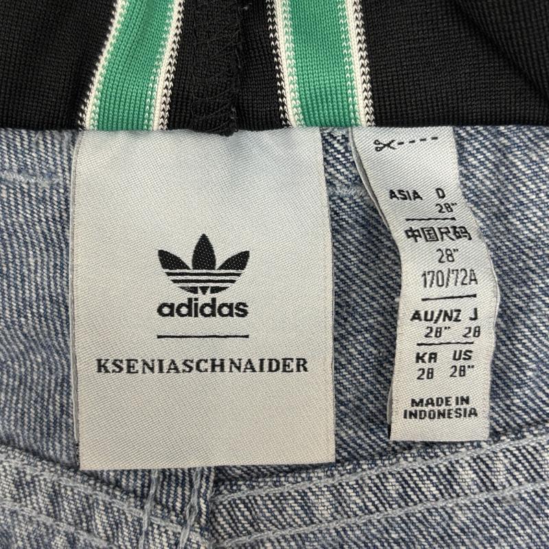 アディダス adidas パンツ ショートパンツ KSENIA SCHNAIDER トラックパンツ デニム ボクサー ショーツ IU2470 28インチ レディース USED 古着 中古 50168954