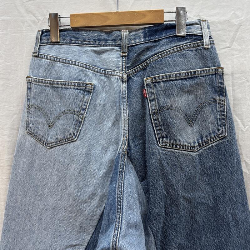 サニーサイドアップ MADE by sunny side up ボトムス ボトムス リメイク デニム ワイド パンツ - メンズ USED 古着 中古 50168955