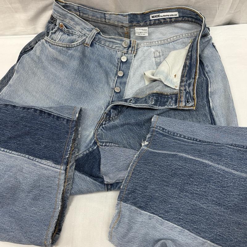 サニーサイドアップ MADE by sunny side up ボトムス ボトムス リメイク デニム ワイド パンツ - メンズ USED 古着 中古 50168955