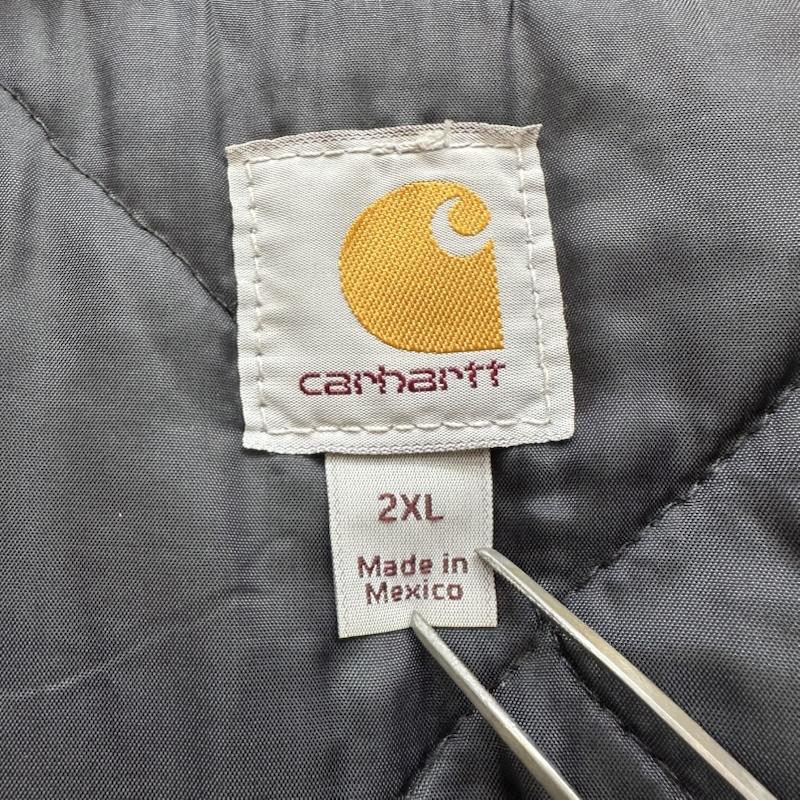 カーハート Carhartt ベスト ベスト メキシコ製 ダック ベスト V01 BRN XXL ベージュ / ベージュ / beige メンズ USED 古着 中古 50168963
