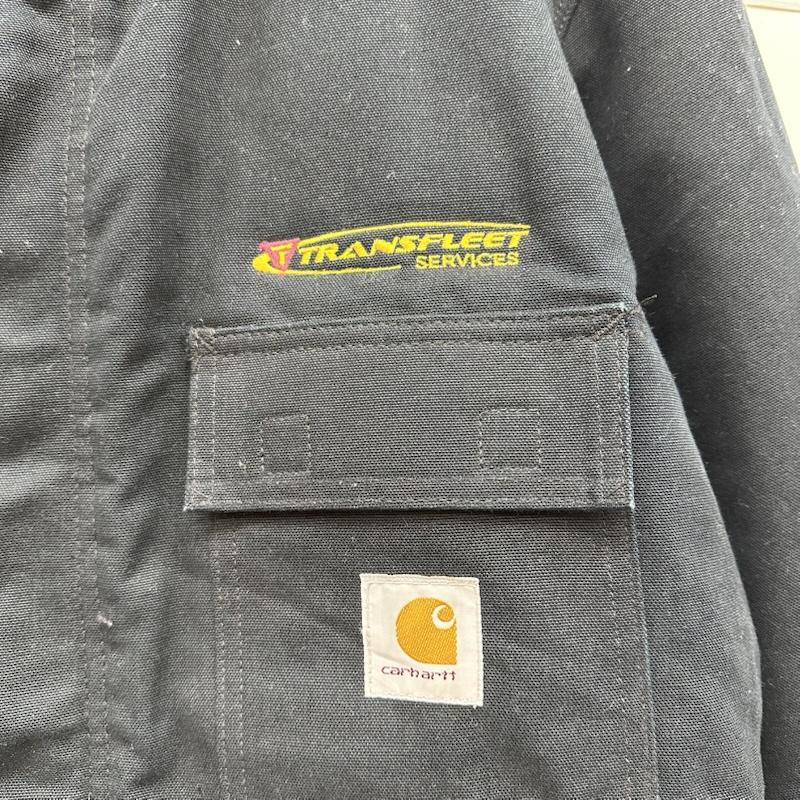 カーハート Carhartt ジャケット、上着 ジャンパー、ブルゾン USA製 トラディショナル コート ダック ジャケット C003 XL 黒 / ブラック / black メンズ USED 古着 中古 50168965