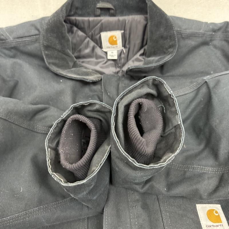 カーハート Carhartt ジャケット、上着 ジャンパー、ブルゾン USA製 トラディショナル コート ダック ジャケット C003 XL 黒 / ブラック / black メンズ USED 古着 中古 50168965