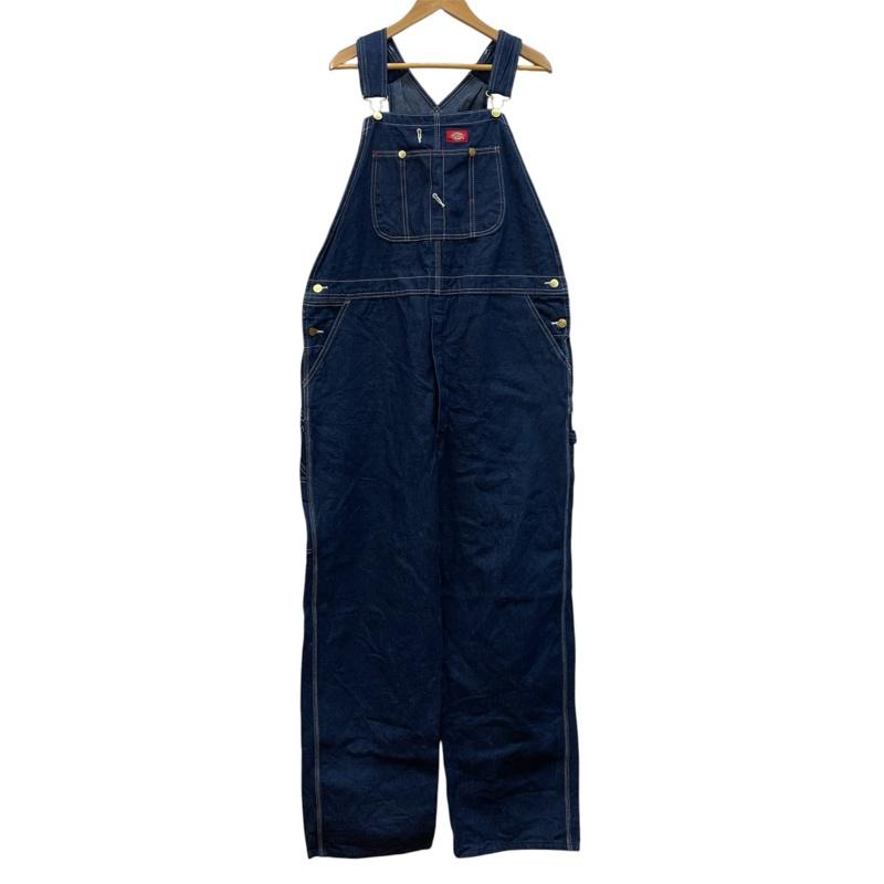 ディッキーズ Dickies サロペット・オーバーオール サロペット、オーバーオール ビブ オーバーオール デニム ヘビー ウェイト メキシコ製 40 インディゴ / インディゴ / Indigo メンズ USED 古着 中古 50168967