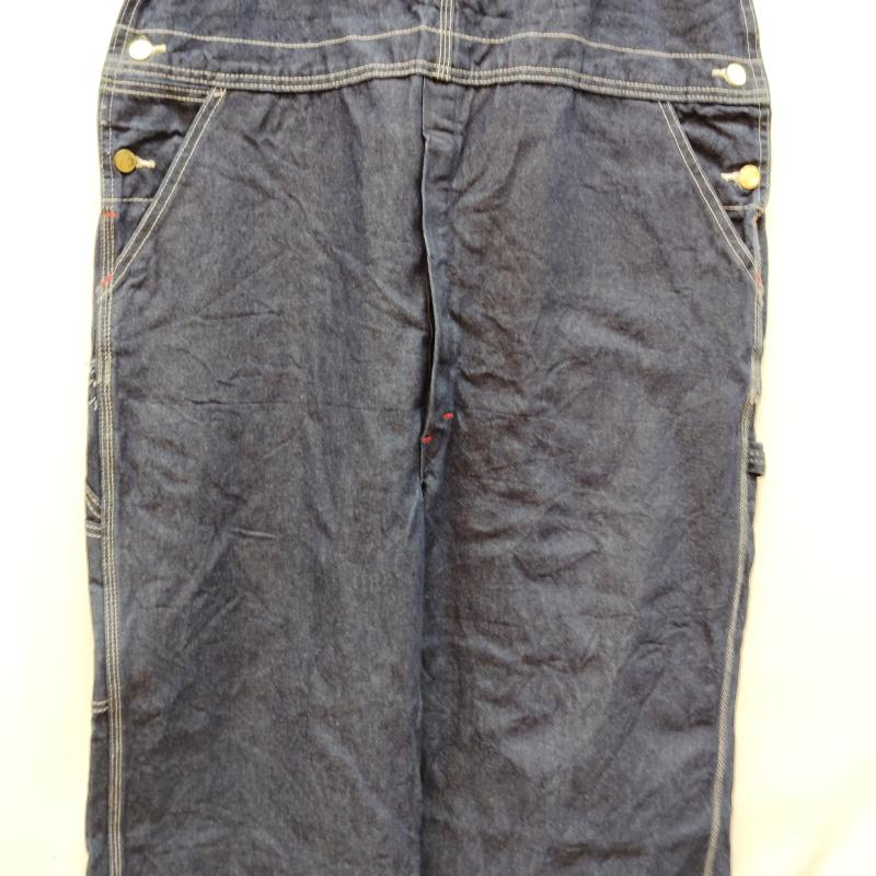 ディッキーズ Dickies サロペット・オーバーオール サロペット、オーバーオール ビブ オーバーオール デニム ヘビー ウェイト メキシコ製 40 インディゴ / インディゴ / Indigo メンズ USED 古着 中古 50168967