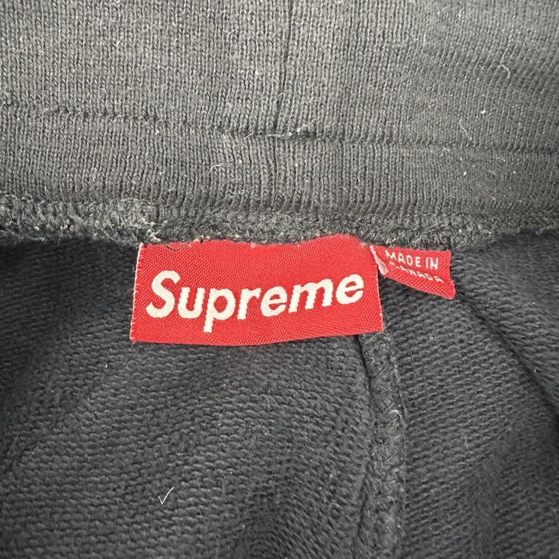シュプリーム Supreme パンツ ショートパンツ WORLD FAMOUS ステッチワーク スウェット ショーツ ハーフ パンツ M 黒 / ブラック / black メンズ USED 古着 中古 50168968