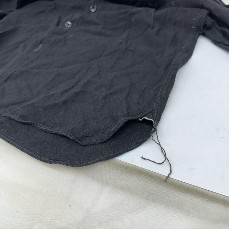 バズリクソンズ Buzz Rickson s シャツ、ブラウス 長袖 WILLIAM GIBSON COLLECTION ブラック シャンブレー ワーク シャツ BR29143 - 黒 / ブラック / black メンズ USED 古着 中古 50168970