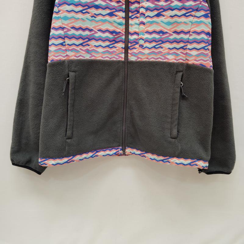 ザノースフェイス THE NORTH FACE ジャケット、上着 ジャケット、ブレザー デナリジャケット フリース DENALI JACKET クレイジー カラー L 灰 / グレー / gray X マルチカラー / マルチカラー / multicolor レディース USED 古着 中古 50168975