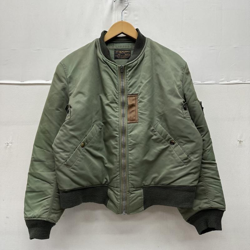 バズリクソンズ Buzz Rickson s ジャケット、上着 フライトジャケット MA-1 LION UNIFORM INC. フライト ジャケット BR10981 M カーキオリーブ / カーキオリーブ / メンズ USED 古着 中古 50168976