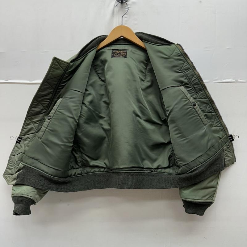 バズリクソンズ Buzz Rickson s ジャケット、上着 フライトジャケット MA-1 LION UNIFORM INC. フライト ジャケット BR10981 M カーキオリーブ / カーキオリーブ / メンズ USED 古着 中古 50168976