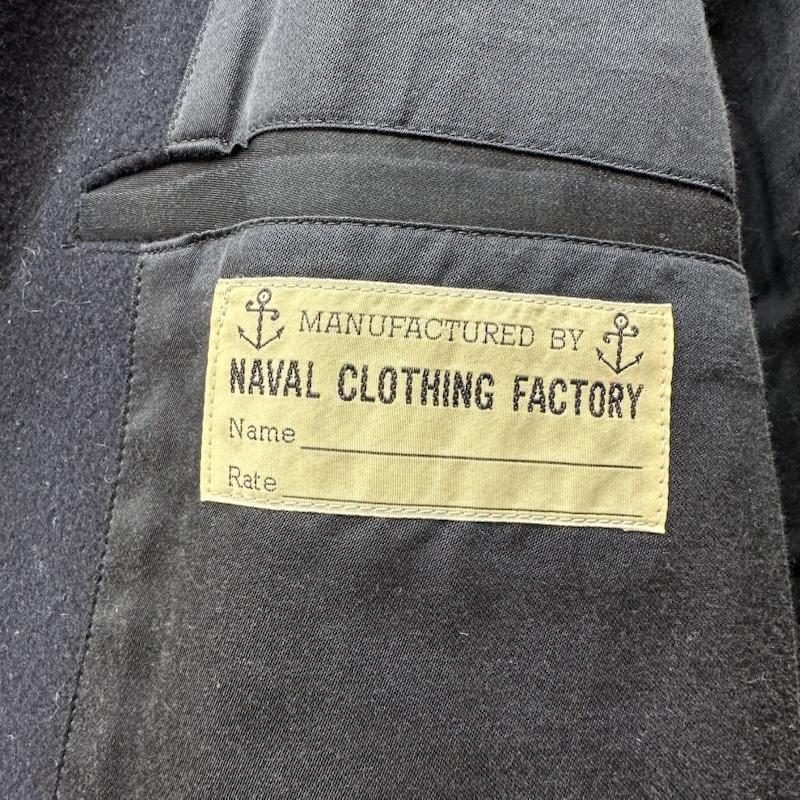 バズリクソンズ Buzz Rickson s コート ピーコート PEA-COAT NAVAL CLOTHING FACTORY ウール メルトン ピーコート BR11554 36 紺 / ネイビー / navy メンズ USED 古着 中古 50168978