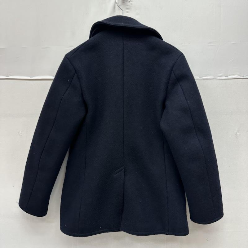 バズリクソンズ Buzz Rickson s コート ピーコート PEA-COAT NAVAL CLOTHING FACTORY ウール メルトン ピーコート BR11554 36 紺 / ネイビー / navy メンズ USED 古着 中古 50168978