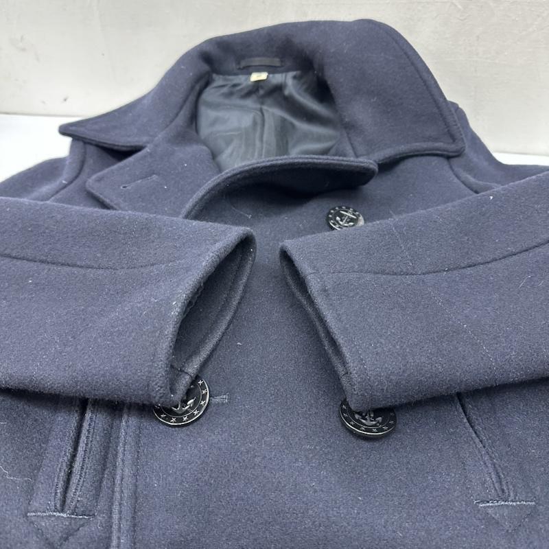 バズリクソンズ Buzz Rickson s コート ピーコート PEA-COAT NAVAL CLOTHING FACTORY ウール メルトン ピーコート BR11554 36 紺 / ネイビー / navy メンズ USED 古着 中古 50168978