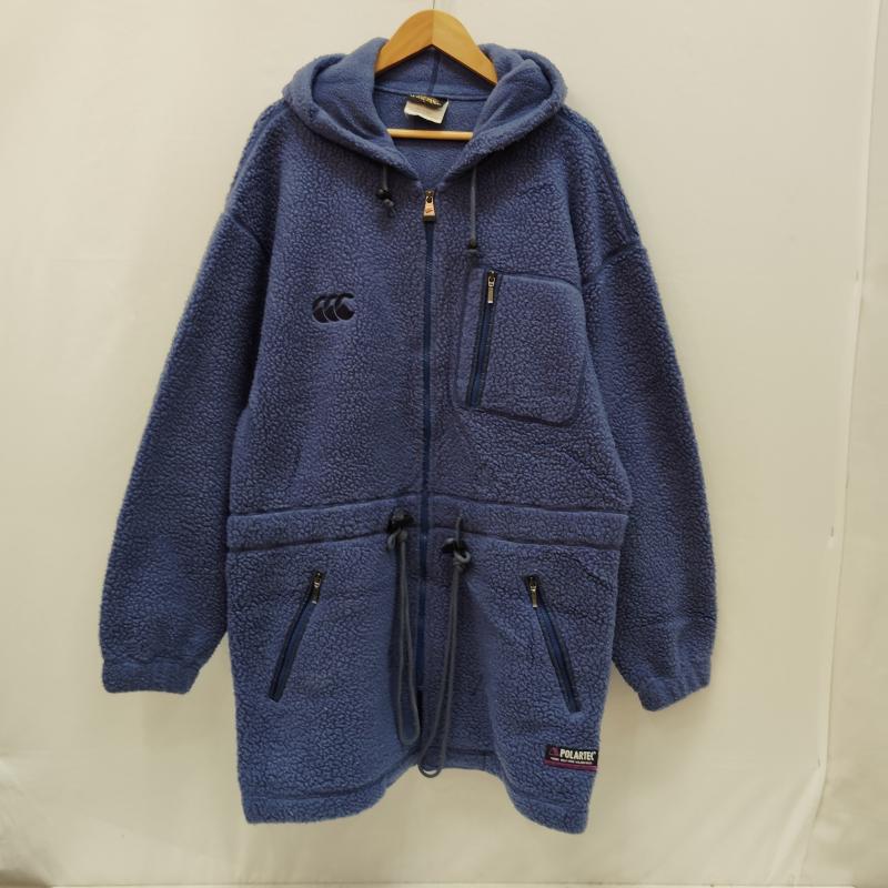 カンタベリー CANTERBURY ジャケット、上着 ジャンパー、ブルゾン 90s 00s ボア フリース ロング ジャケット パーカー POLARTEC L 青 / ブルー / blue メンズ USED 古着 中古 50168979