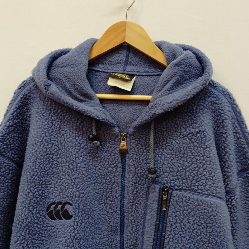 カンタベリー CANTERBURY ジャケット、上着 ジャンパー、ブルゾン 90s 00s ボア フリース ロング ジャケット パーカー POLARTEC L 青 / ブルー / blue メンズ USED 古着 中古 50168979