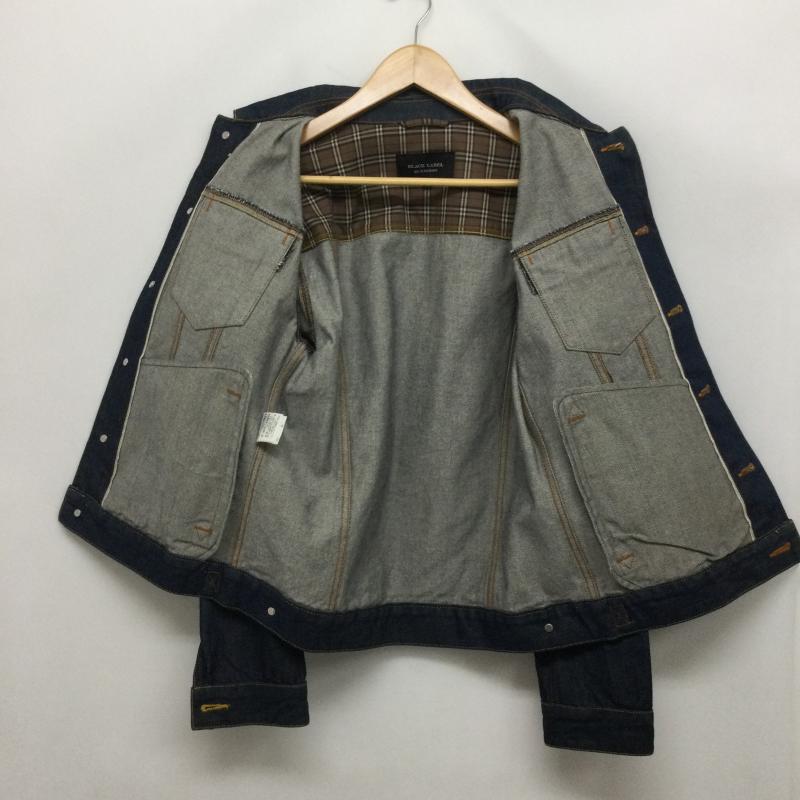 バーバリーブラックレーベル BURBERRY BLACK LABEL ジャケット、上着 ジャンパー、ブルゾン BURBERRY BLACK LABEL バーバリーブラックレーベル デニムジャケット D1F08-109-26 L 無地 インディゴ / インディゴ / Indigo メンズ USED 古着 中古 50168981