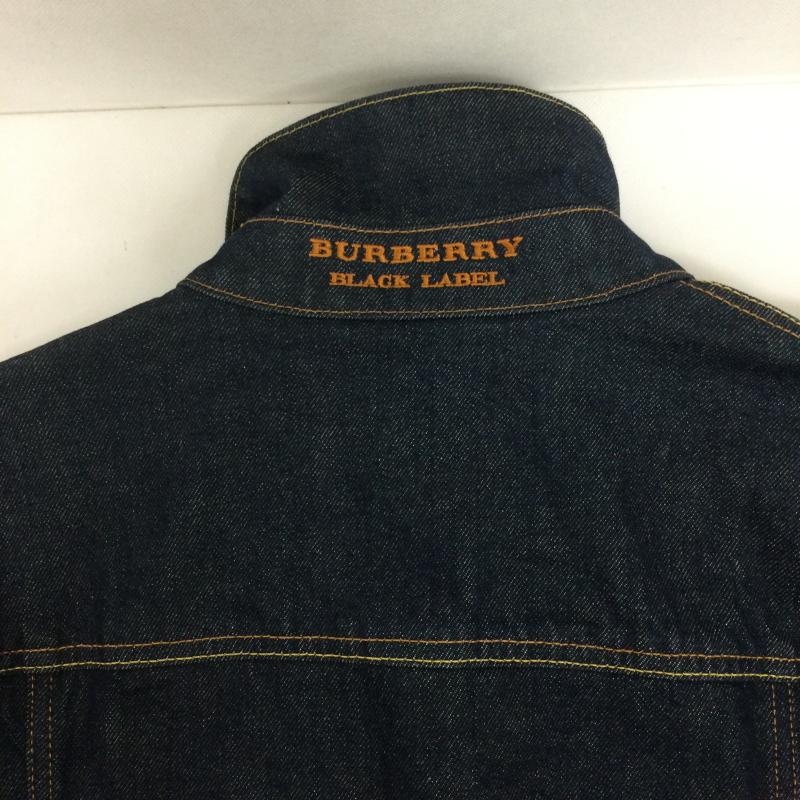 バーバリーブラックレーベル BURBERRY BLACK LABEL ジャケット、上着 ジャンパー、ブルゾン BURBERRY BLACK LABEL バーバリーブラックレーベル デニムジャケット D1F08-109-26 L 無地 インディゴ / インディゴ / Indigo メンズ USED 古着 中古 50168981