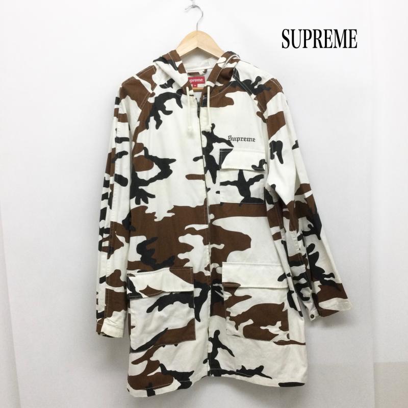 シュプリーム Supreme ジャケット、上着 ジャンパー、ブルゾン SUPREME 16aw TWILL ZIP PARKA BROWNCAMO M カモフラージュ柄・迷彩 茶 / ブラウン / brown メンズ USED 古着 中古 50168987