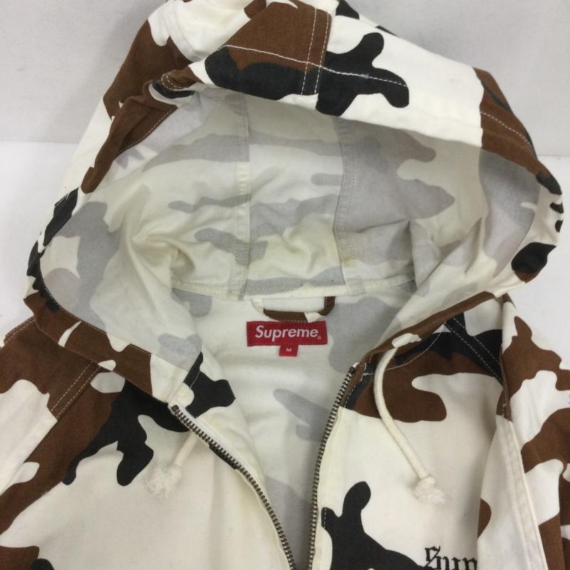 シュプリーム Supreme ジャケット、上着 ジャンパー、ブルゾン SUPREME 16aw TWILL ZIP PARKA BROWNCAMO M カモフラージュ柄・迷彩 茶 / ブラウン / brown メンズ USED 古着 中古 50168987