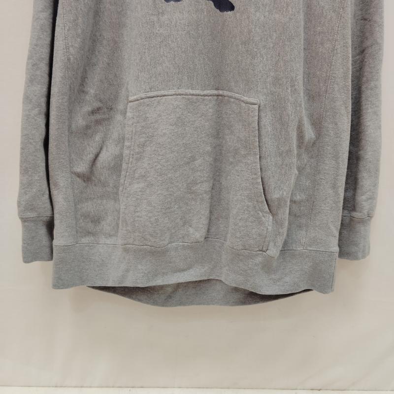 アンディフィーテッド UNDEFEATED パーカー 長袖 プルオーバー パーカー U ロゴ U-MAN グラフィック XL 灰 / グレー / gray メンズ USED 古着 中古 50168988