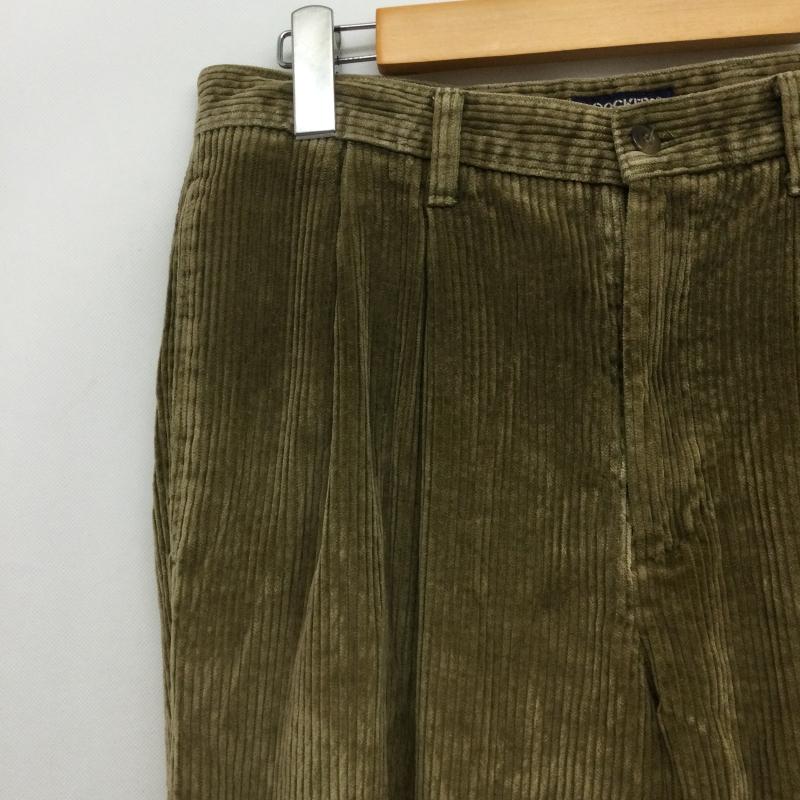 ドッカーズ DOCKERS パンツ チノパン DOCKERS 2タック 太畝コーデュロイパンツ 33インチ 無地 茶 / ブラウン / brown メンズ USED 古着 中古 50168991