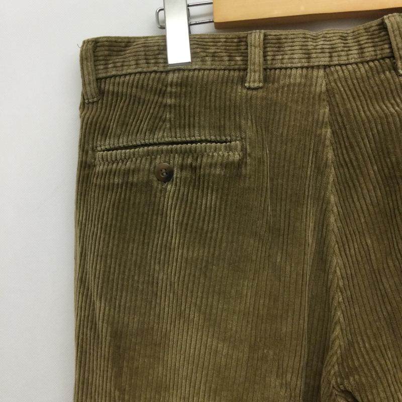 ドッカーズ DOCKERS パンツ チノパン DOCKERS 2タック 太畝コーデュロイパンツ 33インチ 無地 茶 / ブラウン / brown メンズ USED 古着 中古 50168991