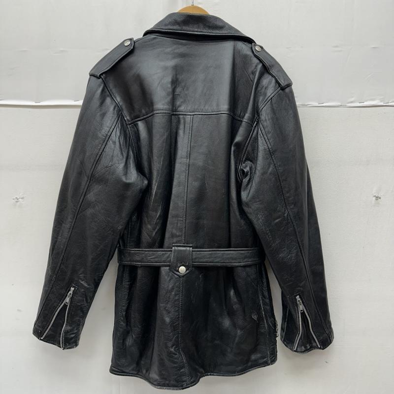 ショット schott ジャケット、上着 ライダース USA製 ダブル ライダース ロング レザ－ ジャケット 36 黒 / ブラック / black メンズ USED 古着 中古 50168994