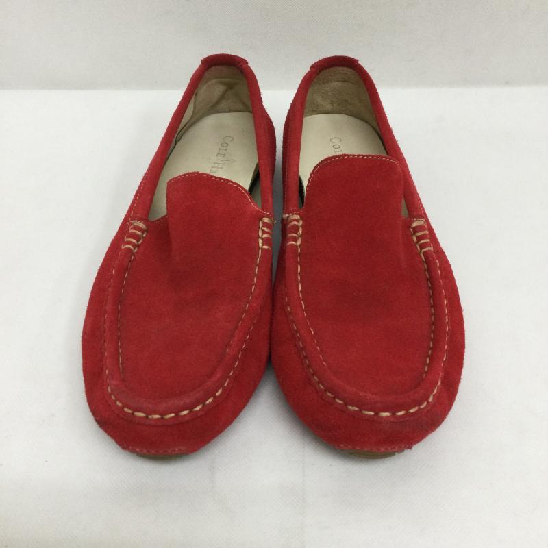 コールハーン COLE HAAN スリッポン スリッポン COLE HAAN ローカットスニーカー RED スウェード C11600 US：9.5 無地 赤 / レッド / red メンズ USED 古着 中古 50168995