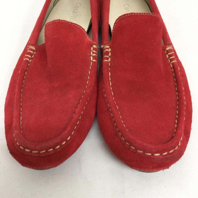 コールハーン COLE HAAN スリッポン スリッポン COLE HAAN ローカットスニーカー RED スウェード C11600 US：9.5 無地 赤 / レッド / red メンズ USED 古着 中古 50168995