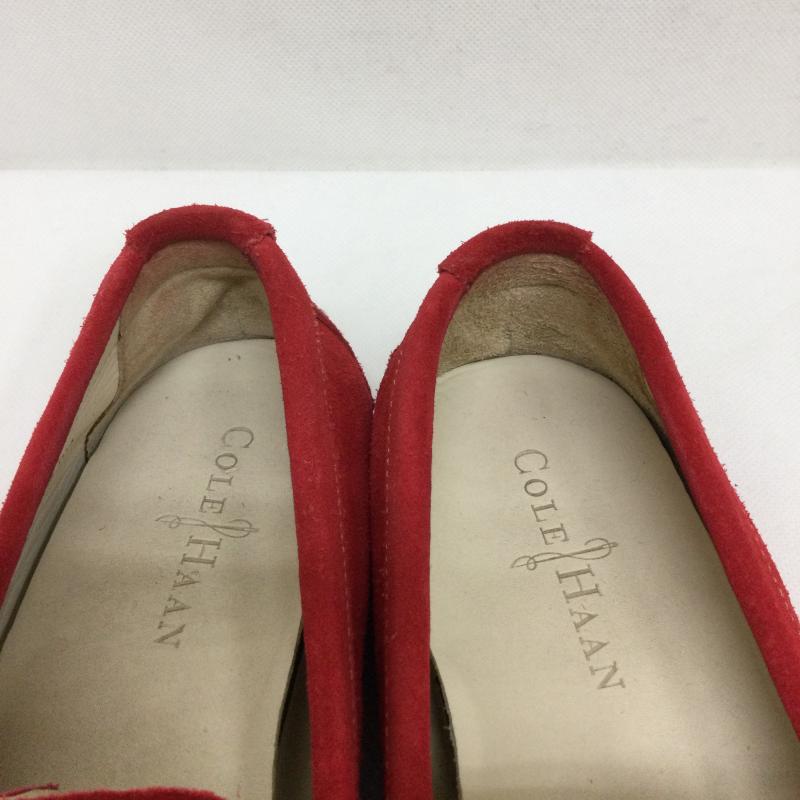 コールハーン COLE HAAN スリッポン スリッポン COLE HAAN ローカットスニーカー RED スウェード C11600 US：9.5 無地 赤 / レッド / red メンズ USED 古着 中古 50168995