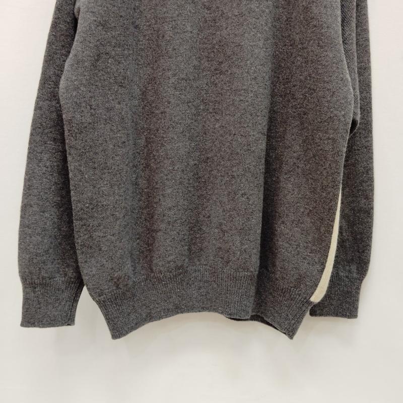 アイスバーグ ICEBERG ニット、セーター 長袖 90s イタリア製 ウール セーター レトロ キャラクター 刺繡 - 灰 / グレー / gray メンズ USED 古着 中古 50168996