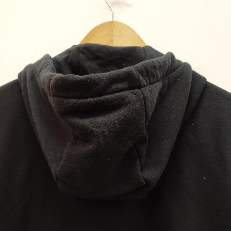 エンポリオ アルマーニ イーエーセブン EMPORIO ARMANI EA7 パーカー 長袖 ジップアップ スウェット シャツ フード付き 袖ロゴ XS 黒 / ブラック / black X 白 / ホワイト / white メンズ USED 古着 中古 50168998