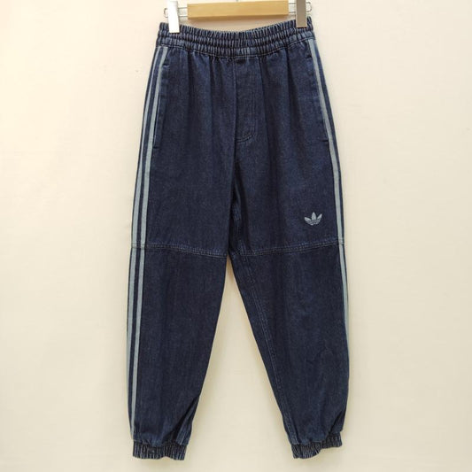 アディダス adidas パンツ デニム、ジーンズ トラック パンツ トレフォイル ロゴ スリー ストライプス S インディゴ / インディゴ / Indigo レディース USED 古着 中古 50169006