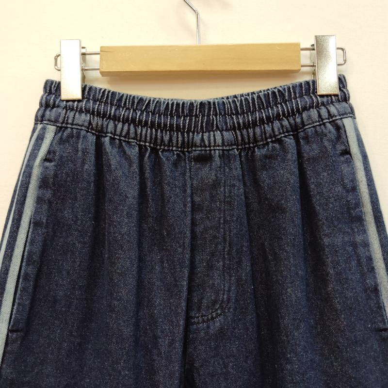 アディダス adidas パンツ デニム、ジーンズ トラック パンツ トレフォイル ロゴ スリー ストライプス S インディゴ / インディゴ / Indigo レディース USED 古着 中古 50169006