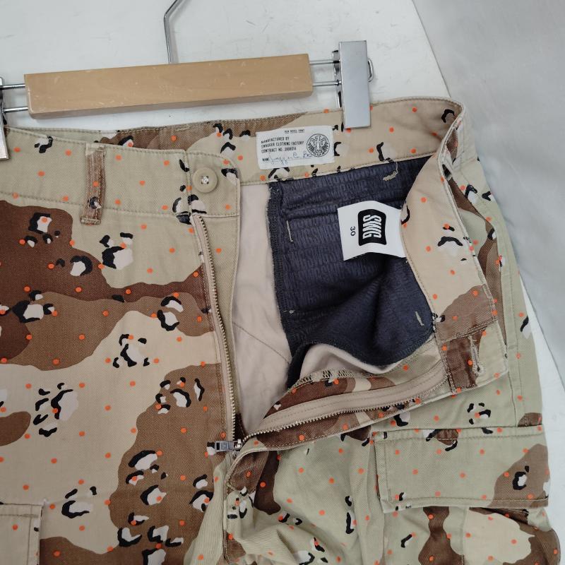 スワッガー SWAGGER パンツ ワークパンツ、ペインターパンツ BDU カーゴ パンツ 6C デザート カモ チョコチップ カモ 30インチ ベージュ / ベージュ / beige X 茶 / ブラウン / brown X 橙 / オレンジ / orange メンズ USED 古着 中古 50169008